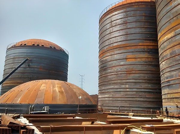 金口河焦粉钢板仓